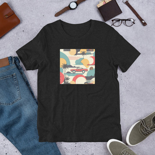 Abstract City Unisex t-shirt