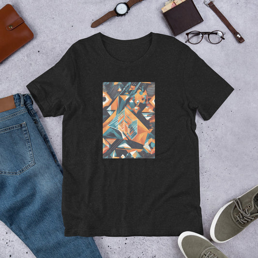 Abstract Colours Unisex t-shirt